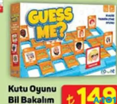 KUTU OYUNU BİL BAKALIM KUTU OYUNU BİL BAKALIM